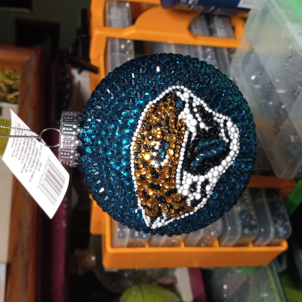 Brand new Handmade NFL Jacksonville Jaguars ornament